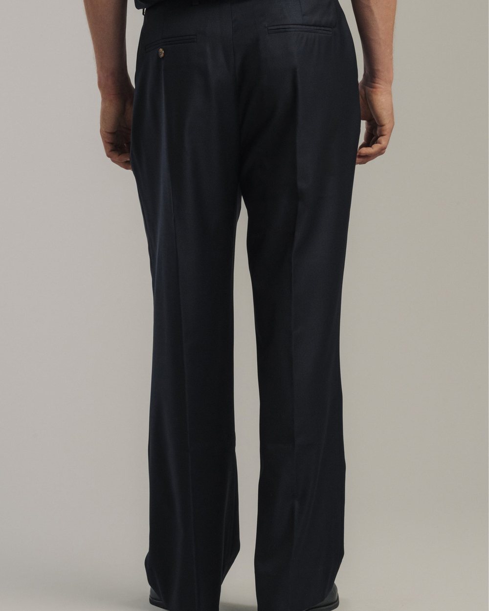 Late Nine Double Pleat Slacks Dark Navy &middot; view 4 of 5