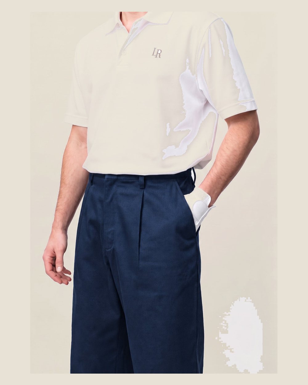 Local Rule Pleated Trousers - Navy &middot; view 2 of 5