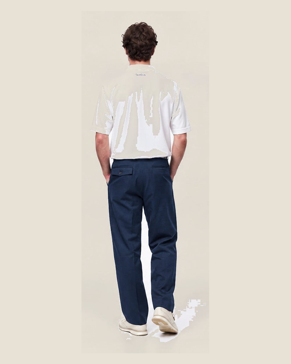 Local Rule Pleated Trousers - Navy &middot; view 4 of 5
