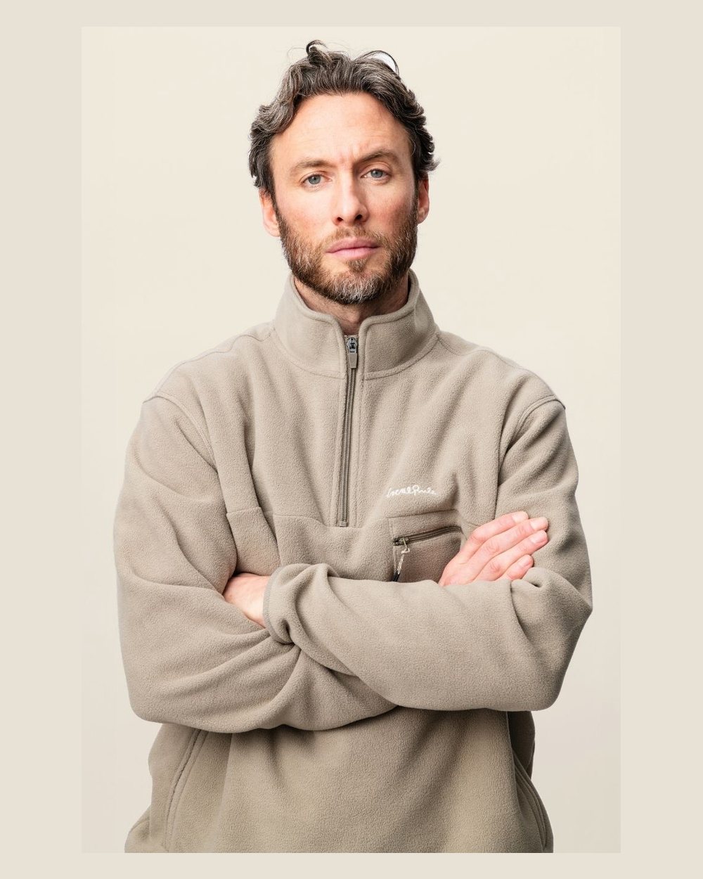 Local Rule Fleece Pullover - Beige &middot; view 1 of 5