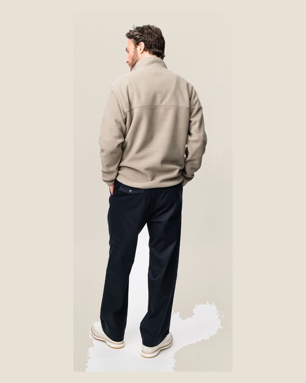 Local Rule Fleece Pullover - Beige &middot; view 4 of 5