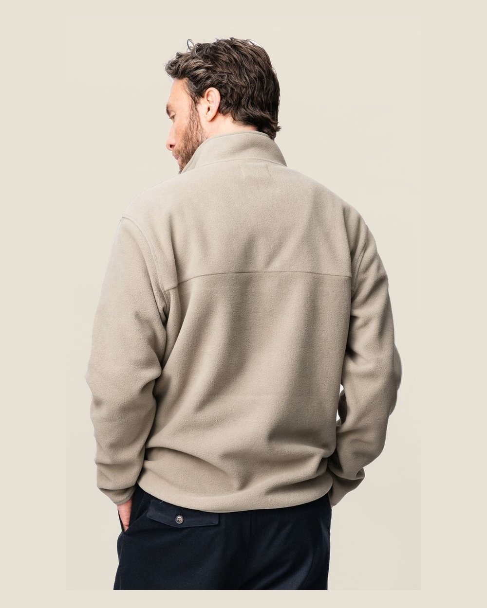 Local Rule Fleece Pullover - Beige &middot; view 5 of 5