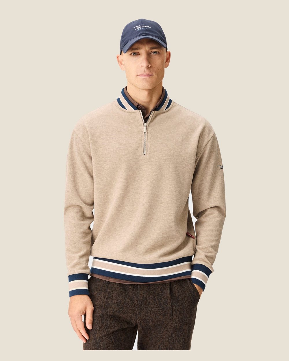 Macade Downs Wool Bomber - Tan &middot; view 3 of 5