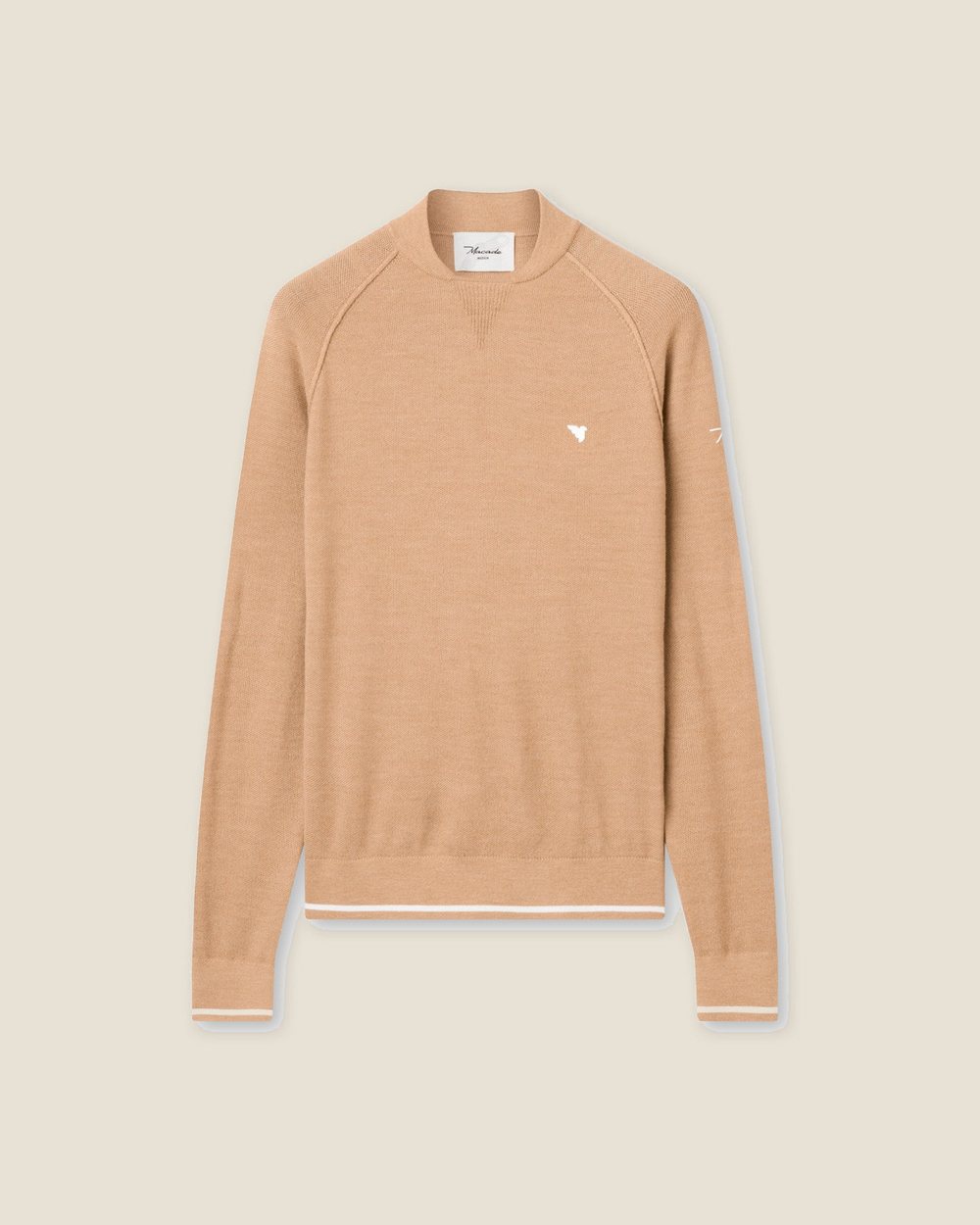 Macade Flow Light Bomber Neck - Camel &middot; view 1 of 5