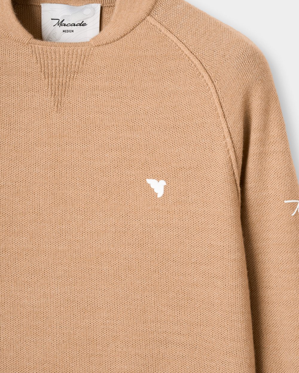 Macade Flow Light Bomber Neck - Camel &middot; view 3 of 5
