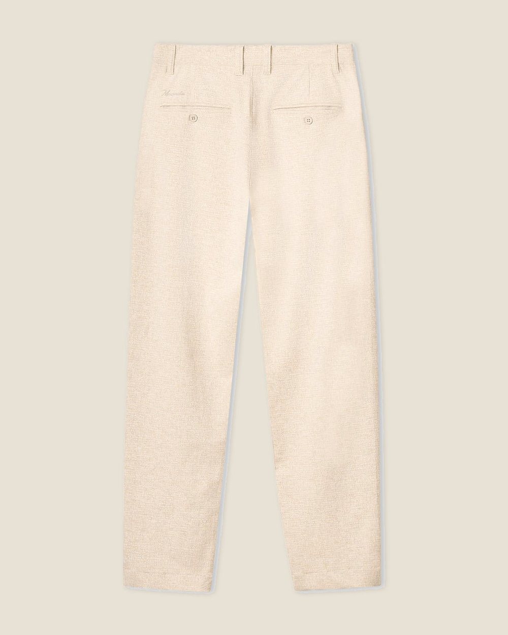 Macade Ridgeweave Pleated Trousers - Sand &middot; view 5 of 5