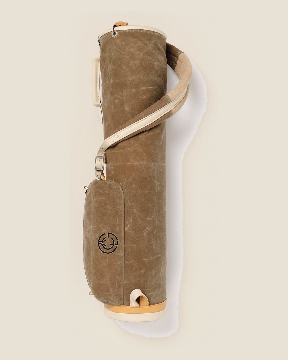 MacKenzie MacKenzie x ACL Golf Waxed Canvas Carry Bag, Tan &middot; view 1 of 3