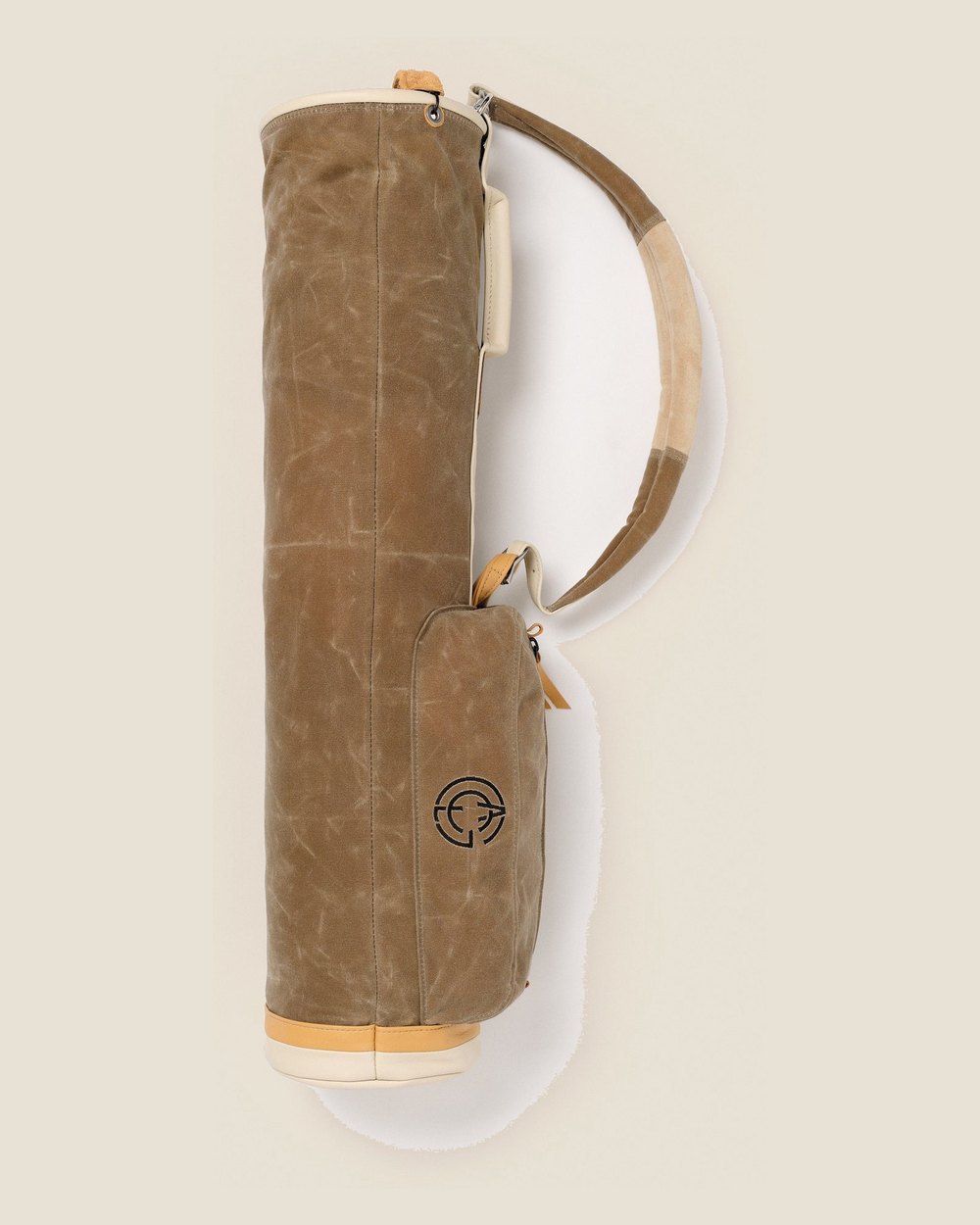 MacKenzie MacKenzie x ACL Golf Waxed Canvas Carry Bag, Tan &middot; view 2 of 3