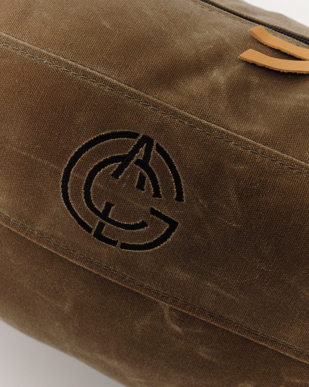 MacKenzie MacKenzie x ACL Golf Waxed Canvas Carry Bag, Tan &middot; view 3 of 3