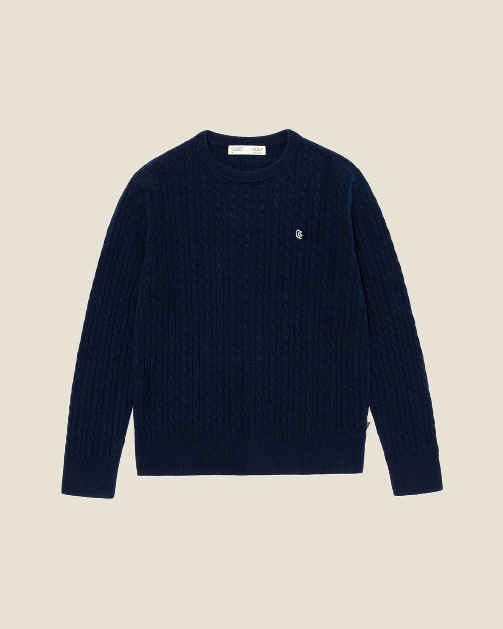 Quiet Golf Montecito Cashmere Cable Knit Sweater &middot; view 1 of 5