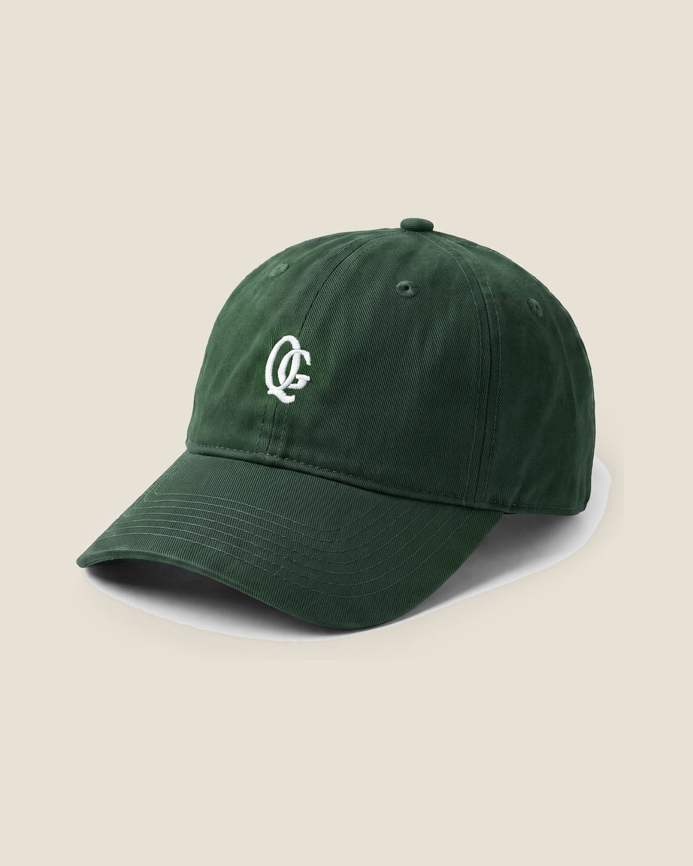 Quiet Golf Monogram Cotton Dad Hat &middot; view 2 of 2