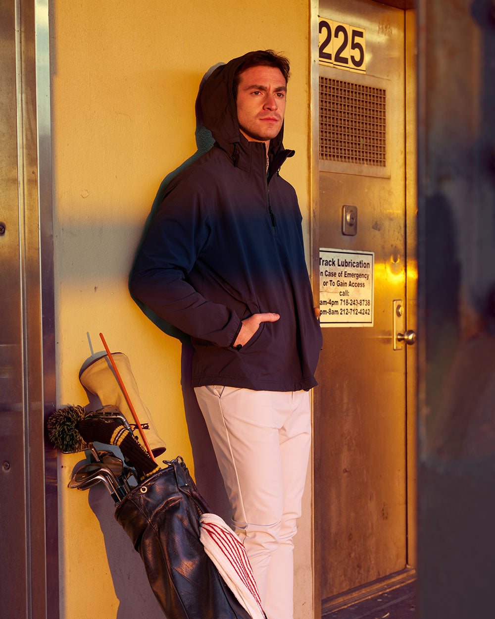 Rookline Grid Fleece Windbreaker &middot; view 4 of 5