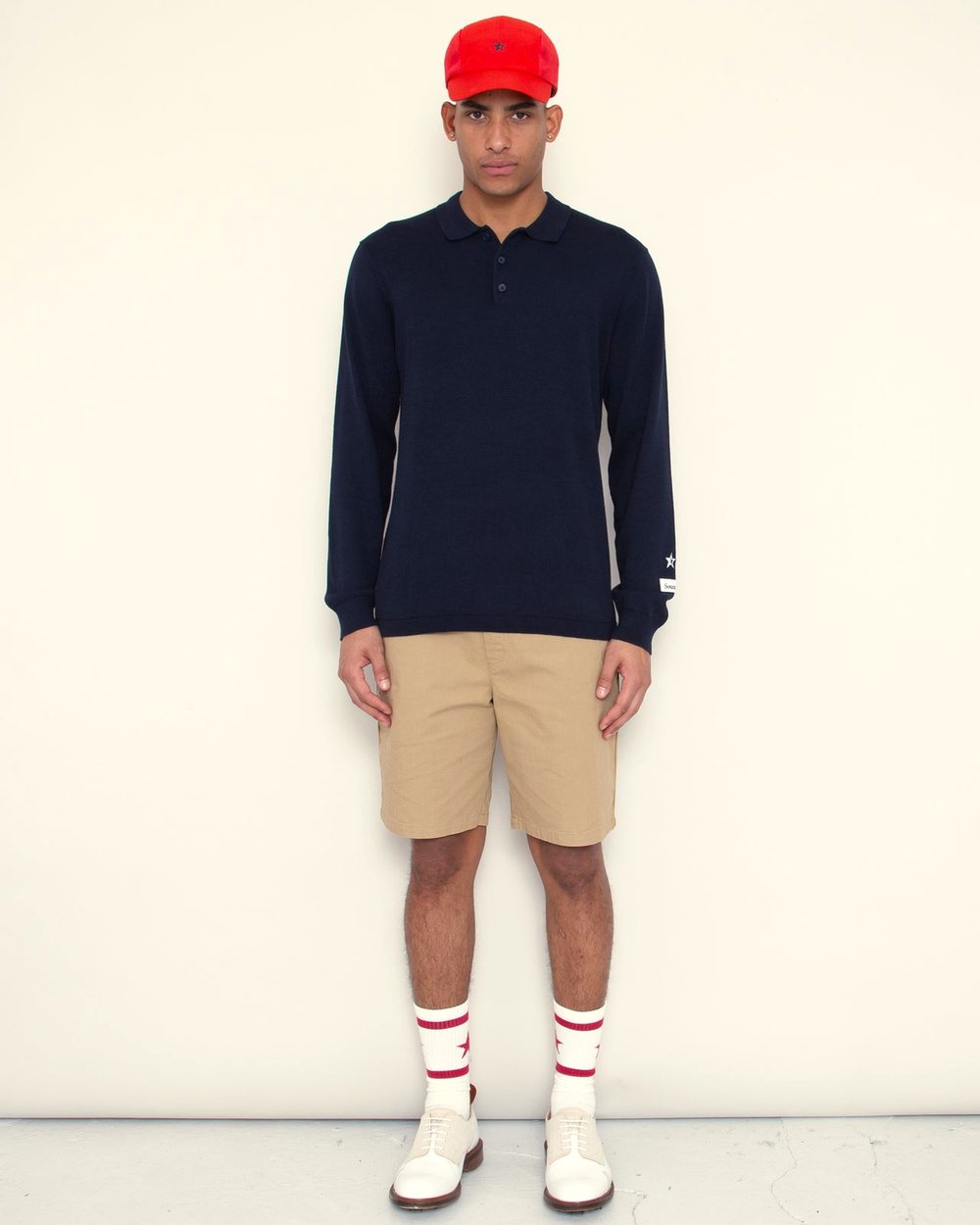 Sounder Fine Cut Knitted Polo - Deep Navy &middot; view 4 of 5