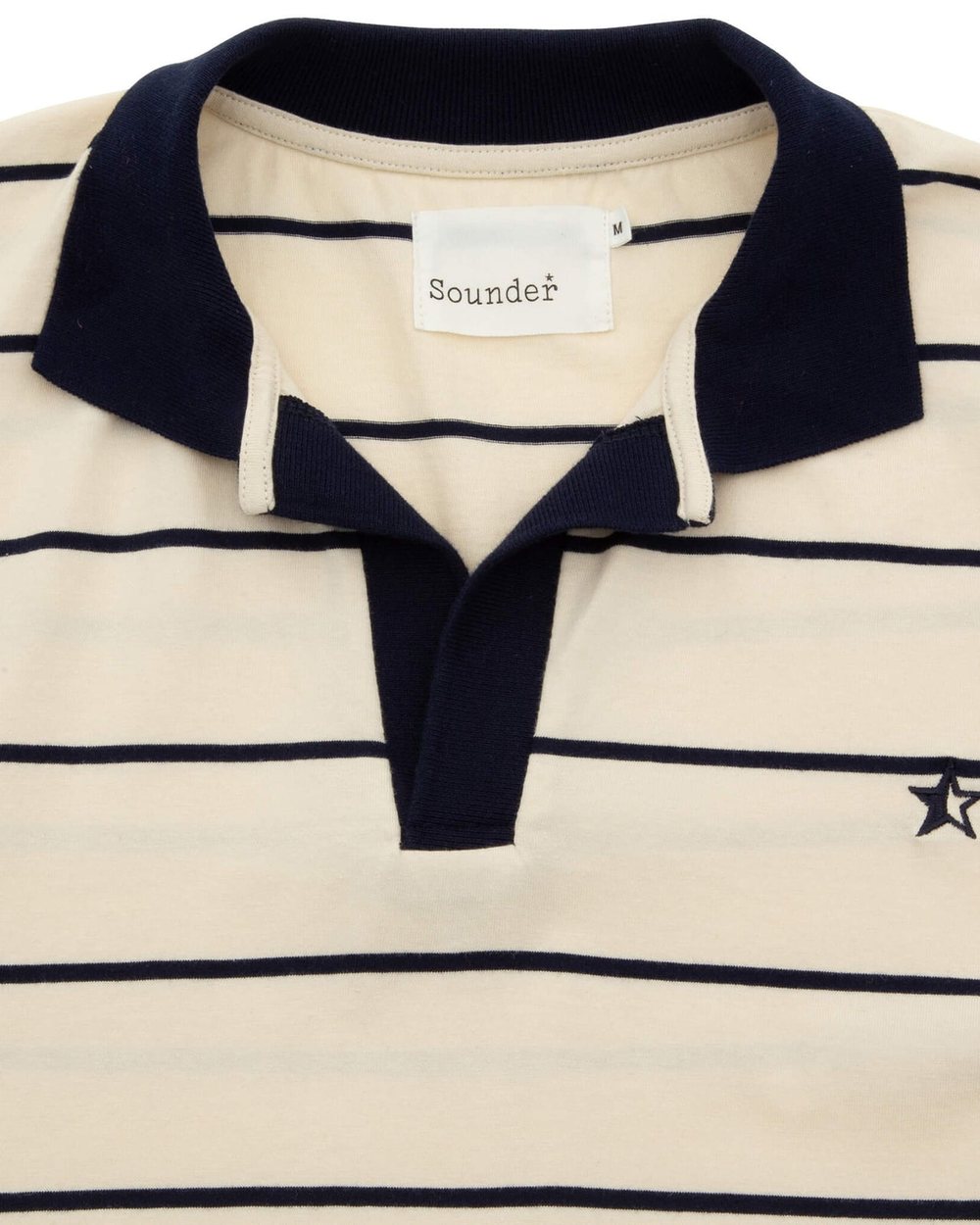 Sounder Capri Collar Polo - Deep Navy / Natural &middot; view 5 of 5