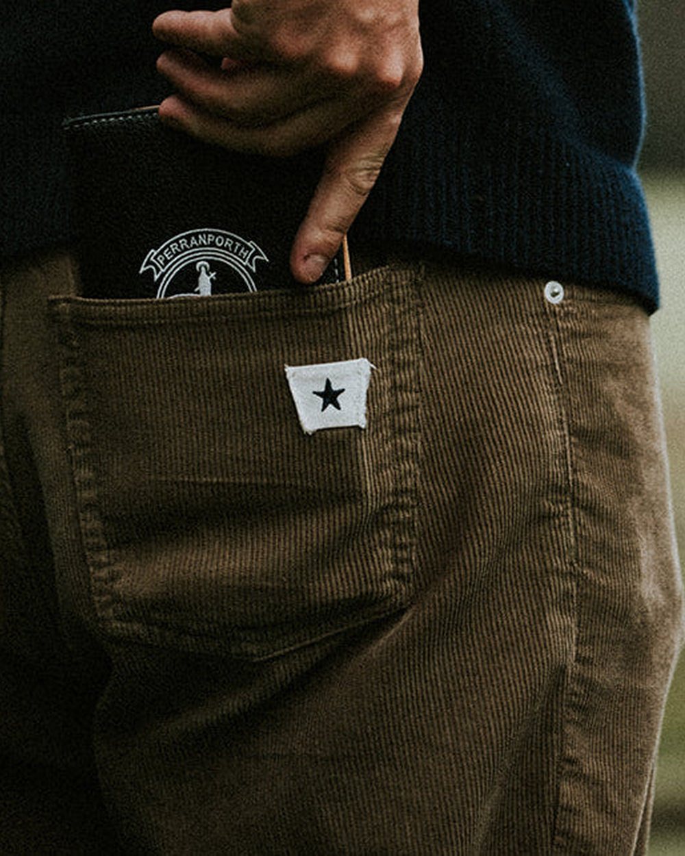 Sounder Clubhouse Five Pocket Cord - Khaki &middot; view 3 of 5