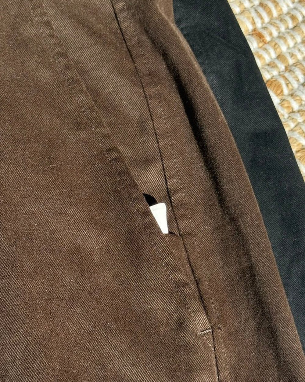 Woodgrain Golf Legacy Double Pleated Trouser • Chocolate Brown &middot; view 5 of 5