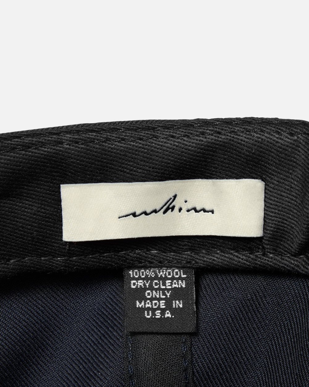 Whim Golf Dark Navy Woven Merino Golf Hat &middot; view 3 of 4