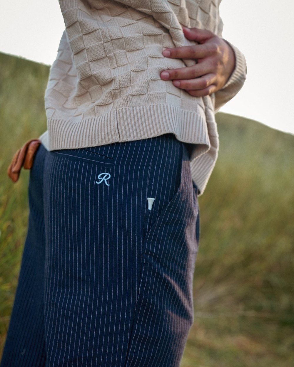 Rowena Golf Club Laurel Linen Trouser · view 1 of 5