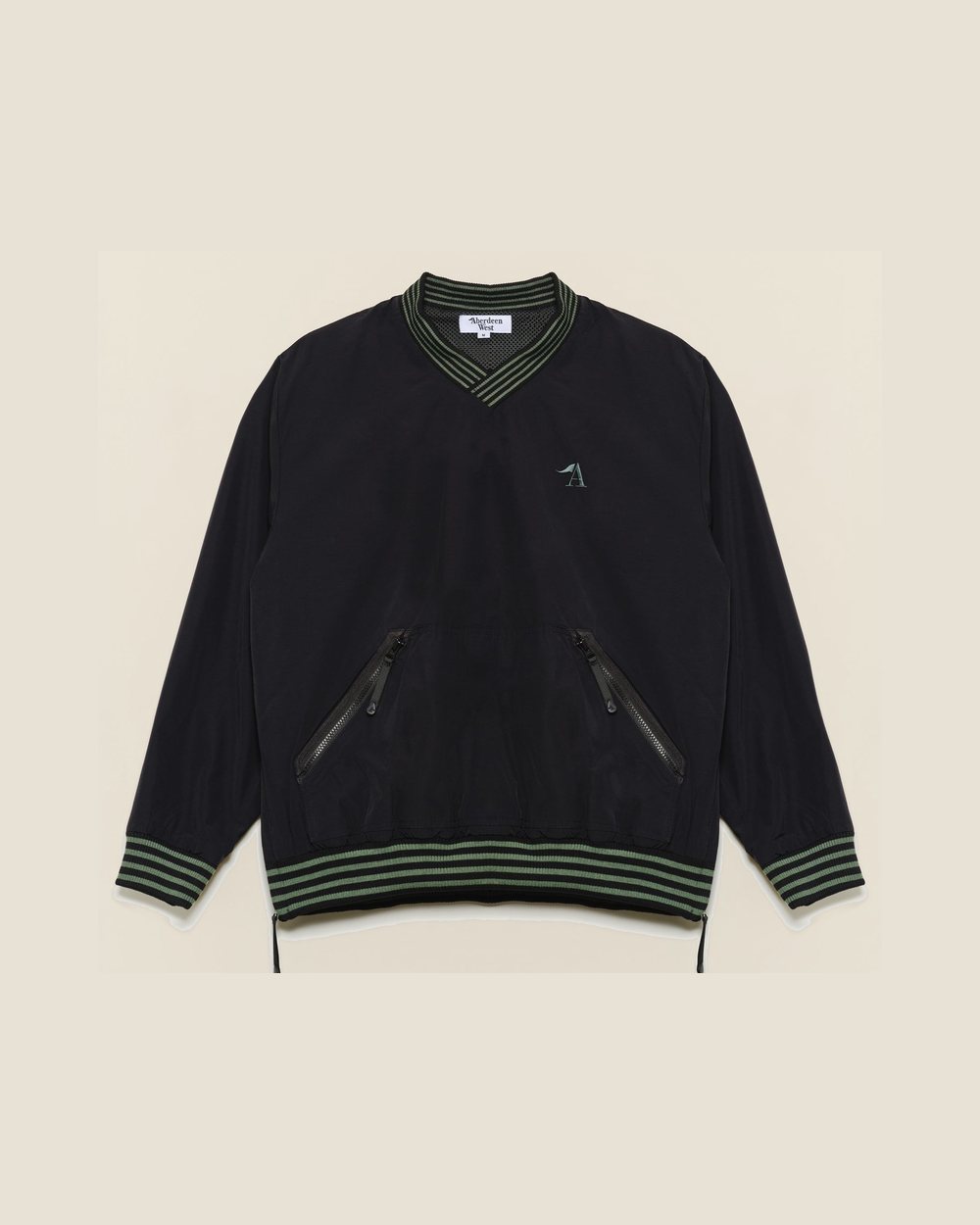 Aberdeen West Nylon Pullover Jacket, Black · view 1 of 4