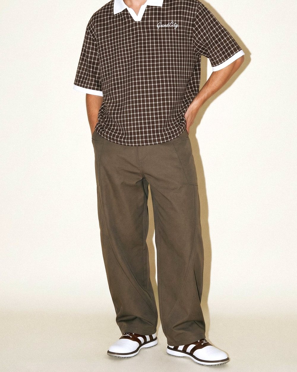 Grind City Golf No.18 Barrel Leg Trousers · view 1 of 4