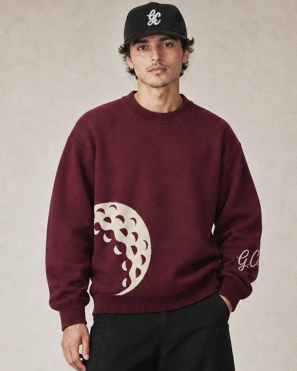 Grind City Golf Sphere Study Crew Knit · view 1 of 5
