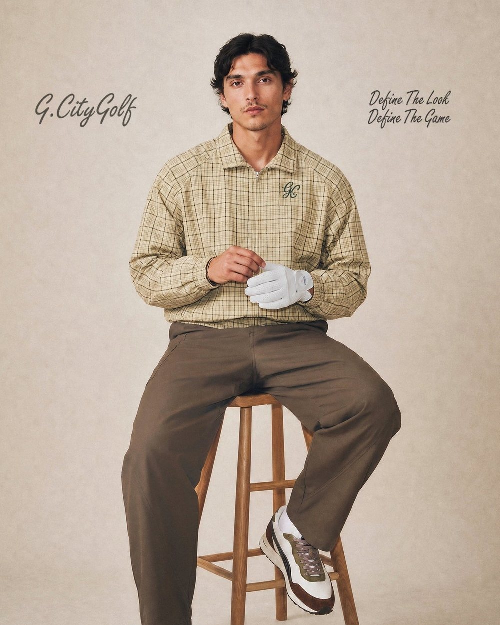 Grind City Golf Club Check Jacket · view 1 of 3