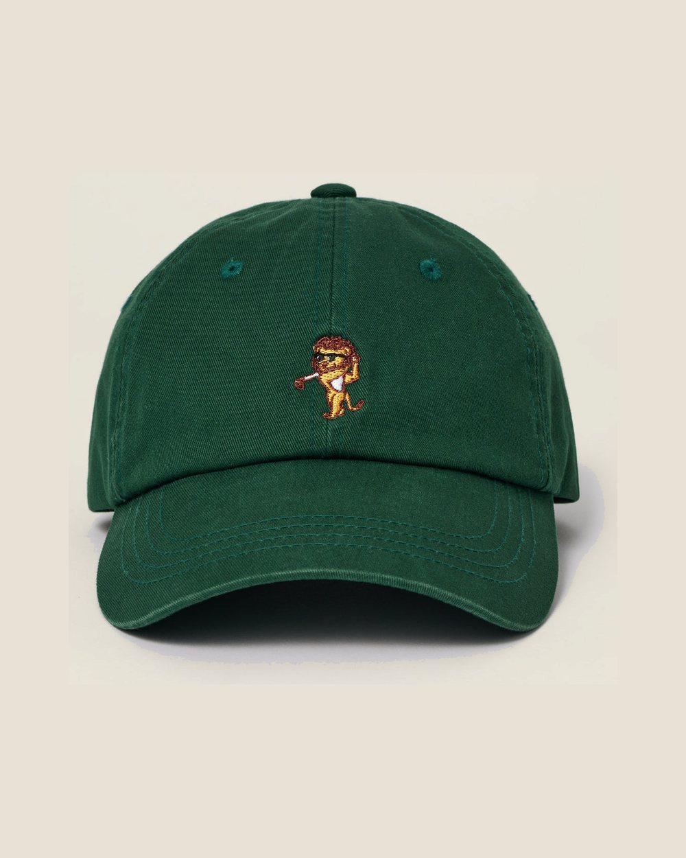 We Hit Fairways Lion Cap, Green · view 2 of 5
