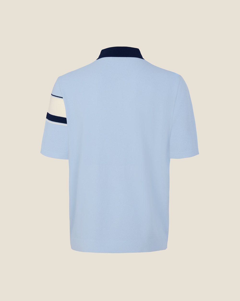 We Hit Fairways Medalist Knit Polo, Sky Blue · view 4 of 5