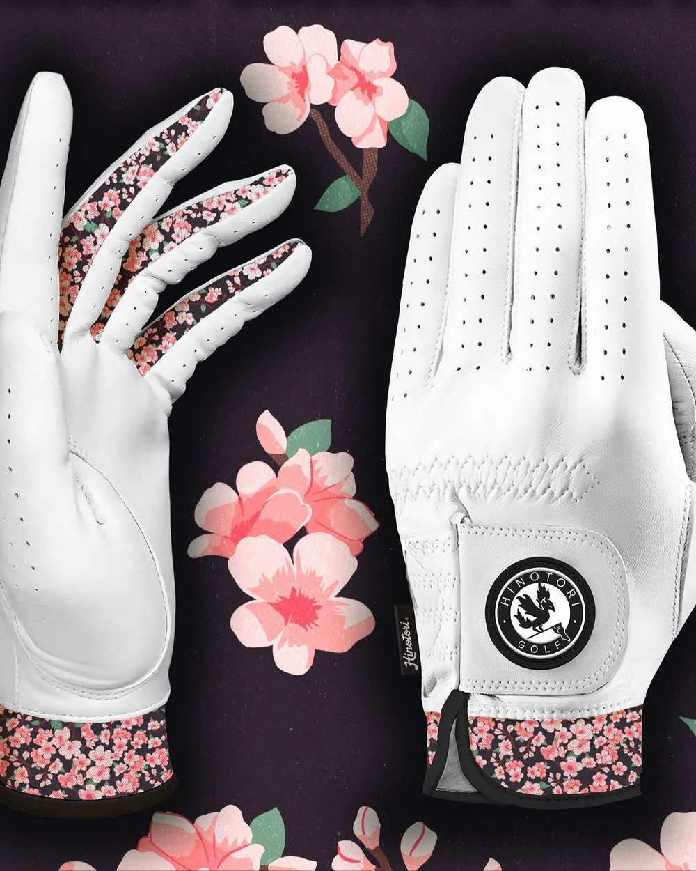 Hinotori Golf Cherry Blossom Signature Glove · view 4 of 4