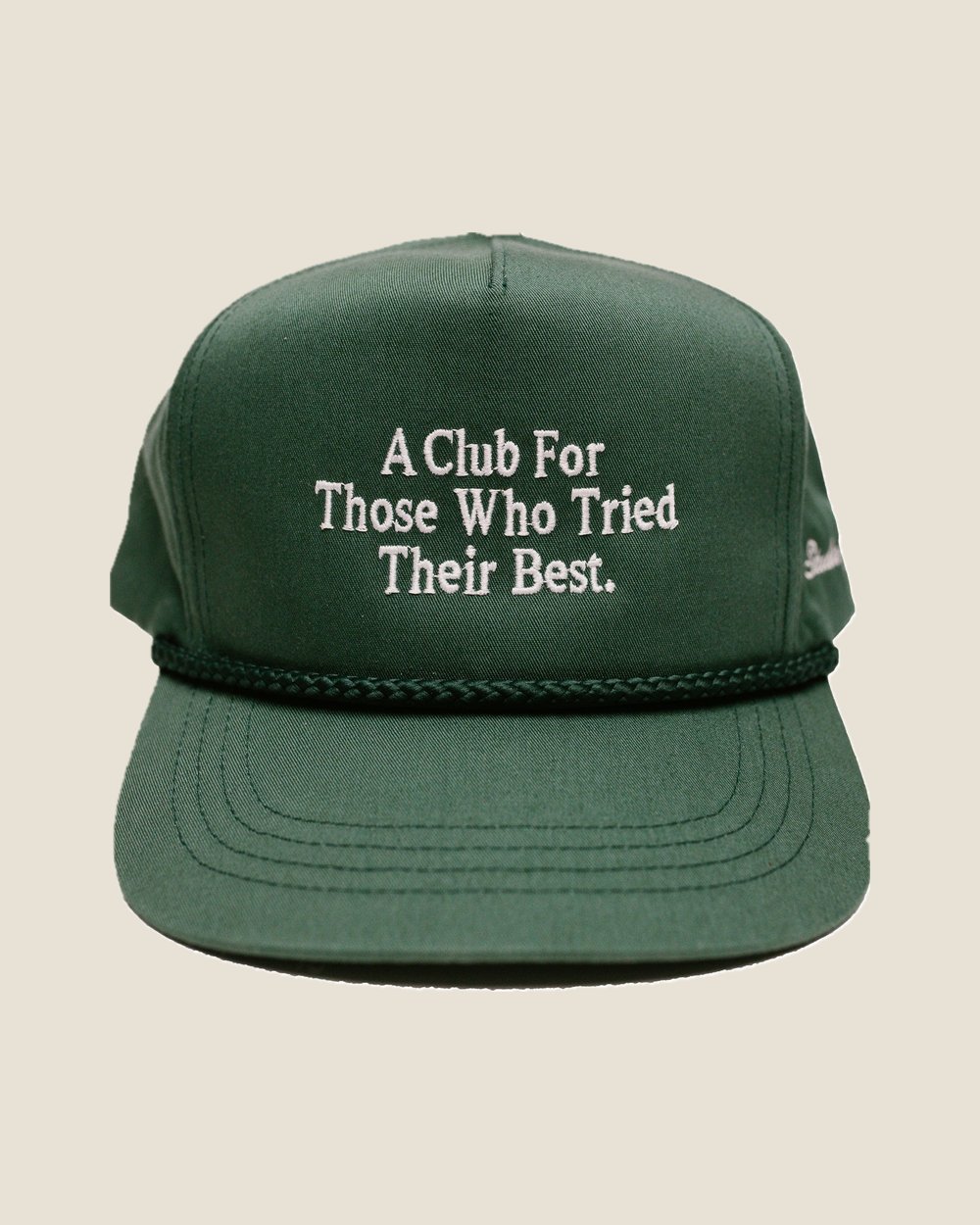 Studio Grain Club Members Snapback, Fairway Green · view 2 of 3