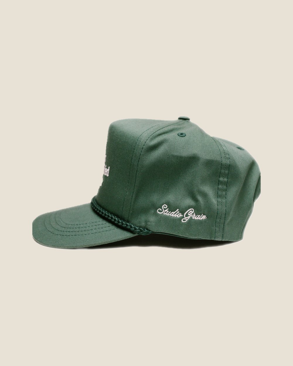 Studio Grain Club Members Snapback, Fairway Green · view 3 of 3