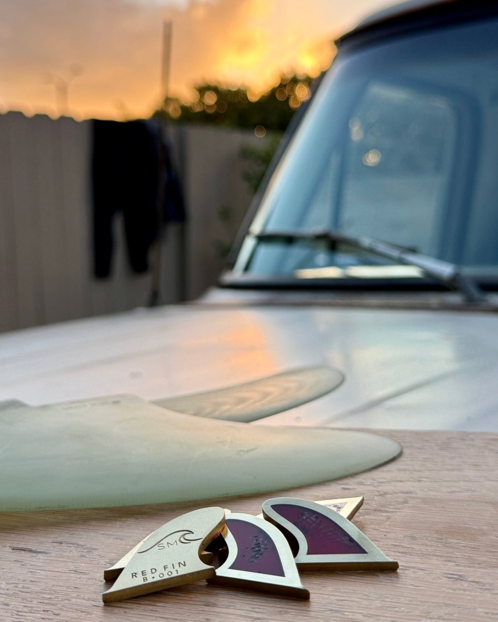 Swell Marks Fin Theory · Red Fin B•001 · view 1 of 5