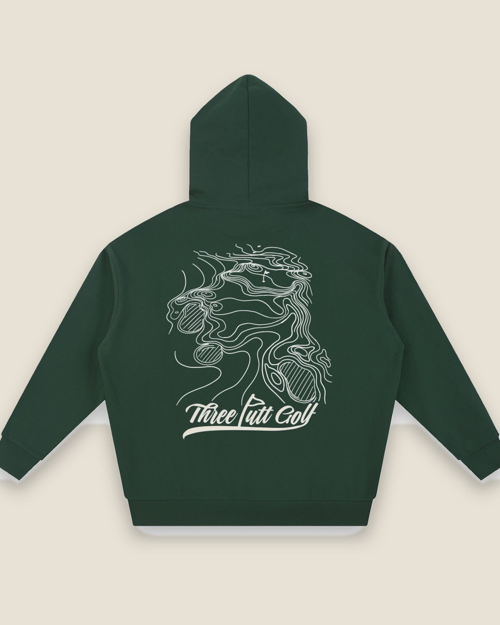 Three Putt Golf Clothing Contours Hoodie · view 1 of 4