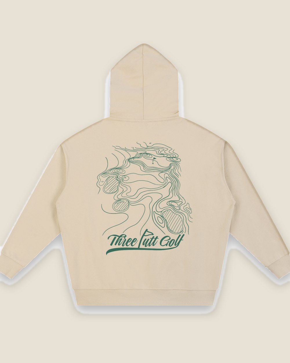 Three Putt Golf Clothing Contours Hoodie · view 3 of 4