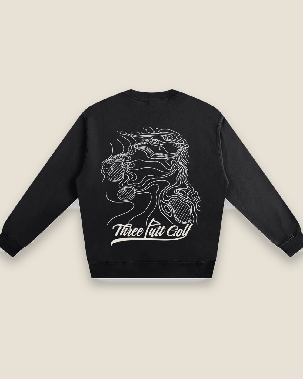Three Putt Golf Clothing Contours Sweatshirt · view 1 of 4