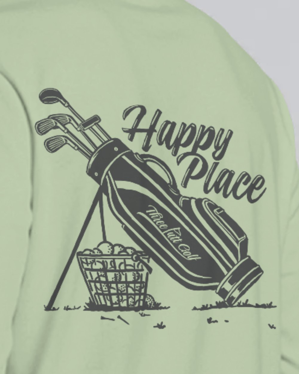 Three Putt Golf Clothing Happy Place Long-Sleeve Tee · view 1 of 4