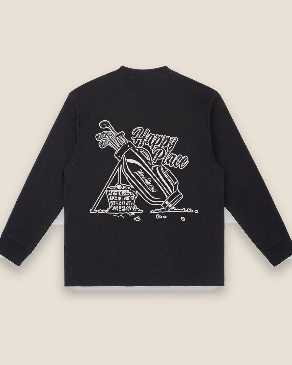 Three Putt Golf Clothing Happy Place Long-Sleeve Tee · view 2 of 4