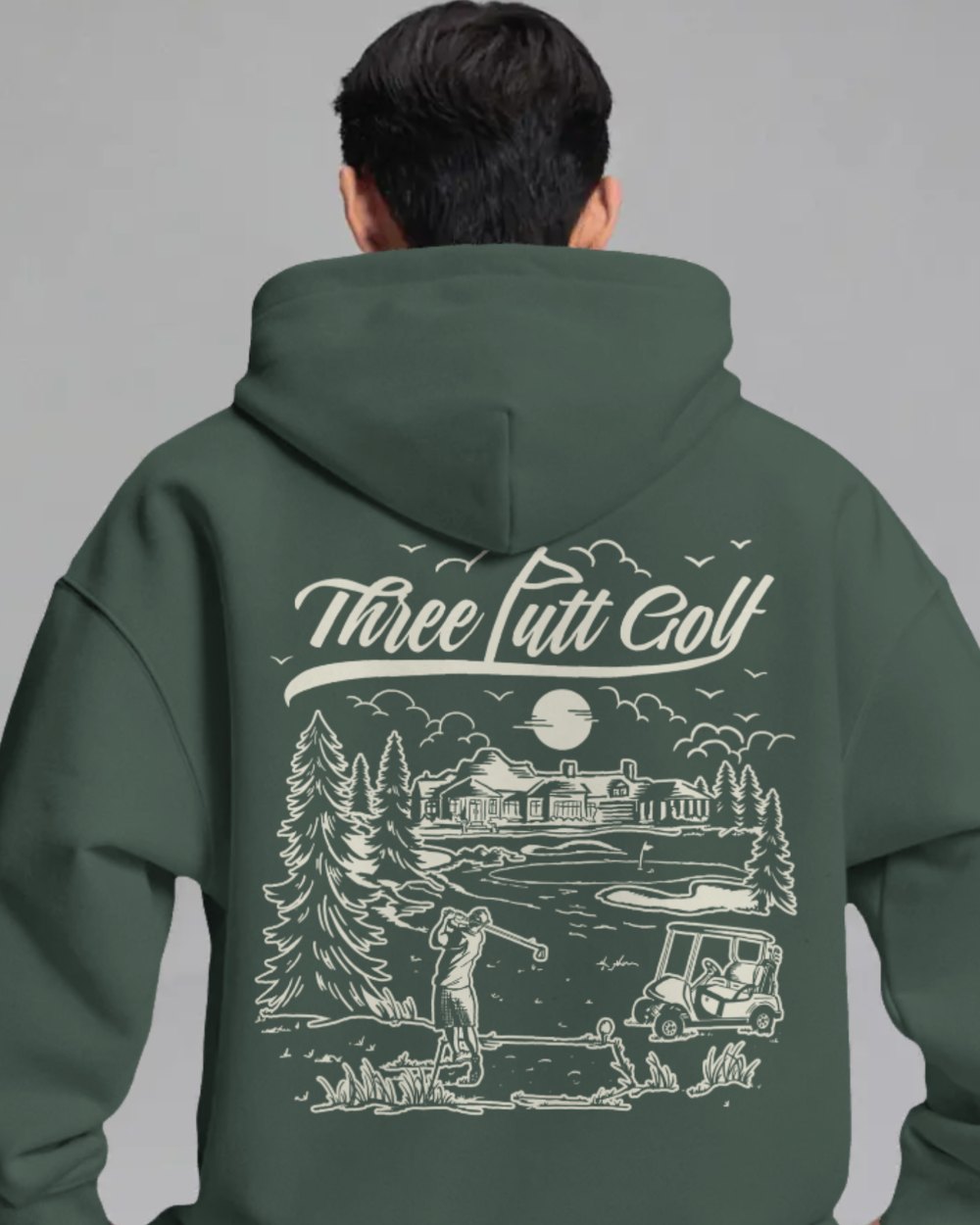 Three Putt Golf Clothing The Scenic Route Hoodie · view 1 of 4