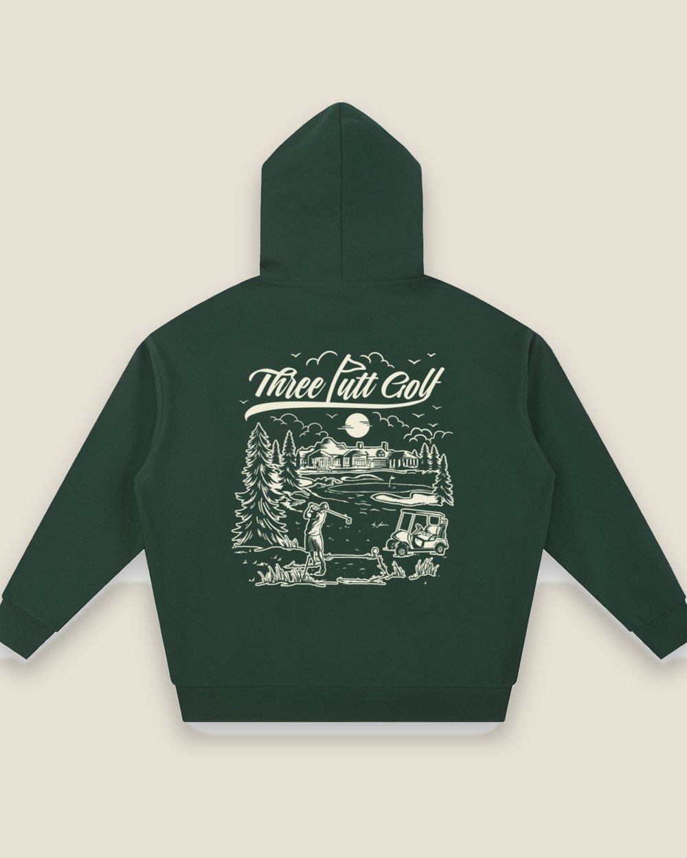 Three Putt Golf Clothing The Scenic Route Hoodie · view 2 of 4