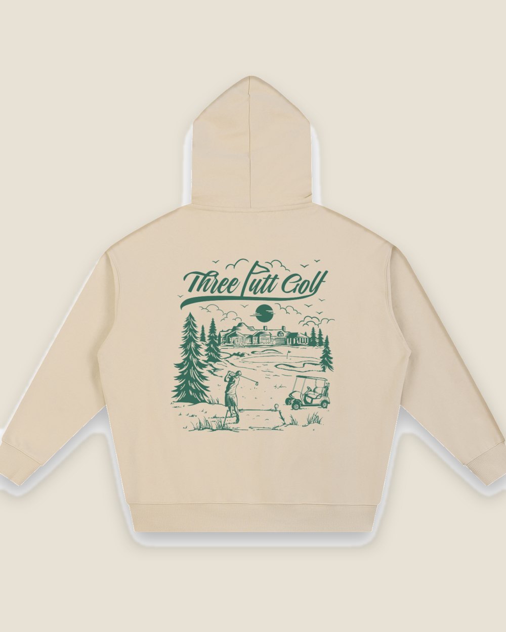 Three Putt Golf Clothing The Scenic Route Hoodie · view 3 of 4