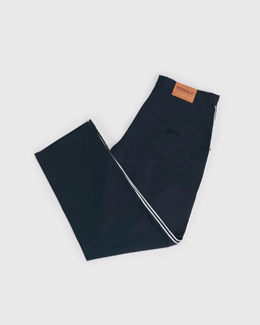 Rebolf Pleated Navy Pants · view 3 of 4