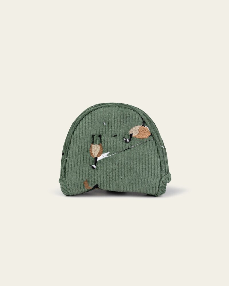 Radry Golf Gang Gang mallet putter cover in sage corduroy