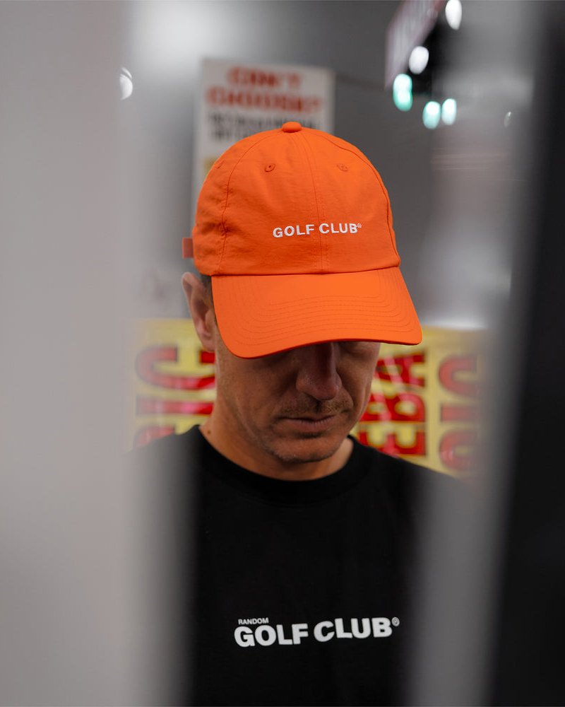 City Golf Dad Hat (Orange) · view 4 of 4