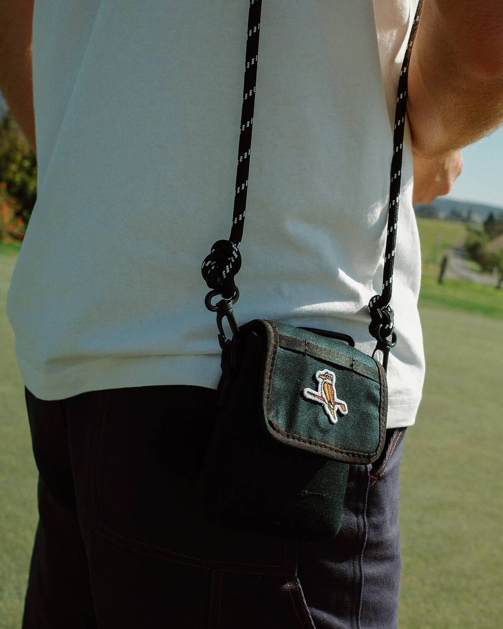 Walker Golf Things Canvas Rangefinder Bag, Forest · view 3 of 4