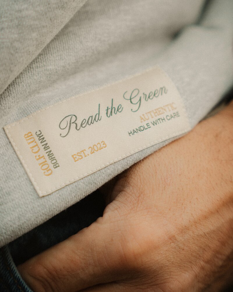 Read The Green Varsity Crewneck | Grey &middot; view 4 of 4