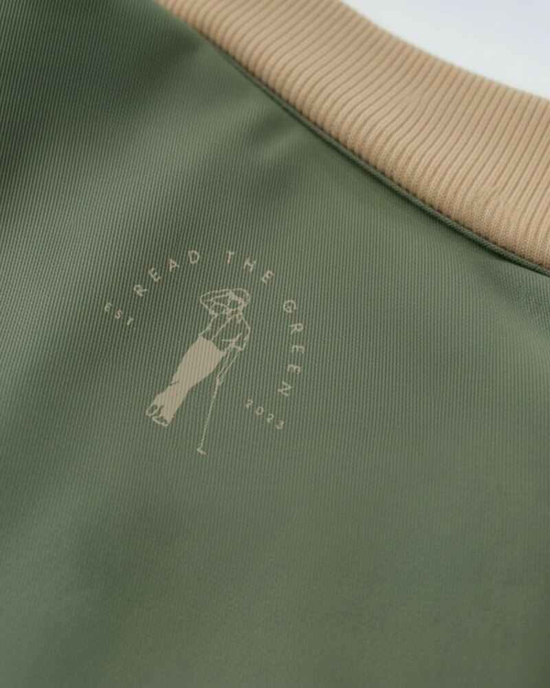 Read The Green Grounds Crew Jacket — Green &middot; view 3 of 4