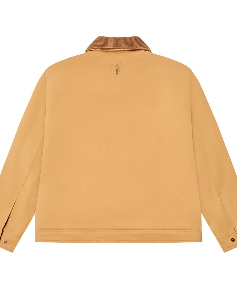 Read The Green Grounds Crew Jacket — Tan &middot; view 2 of 4