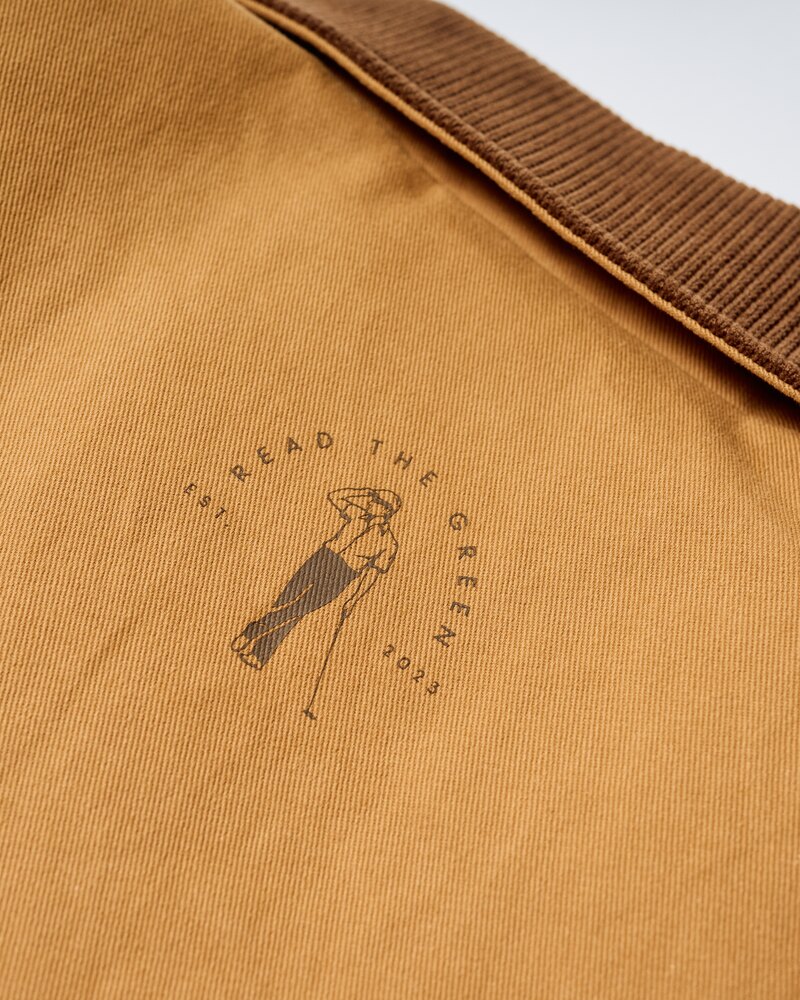 Read The Green Grounds Crew Jacket — Tan &middot; view 4 of 4