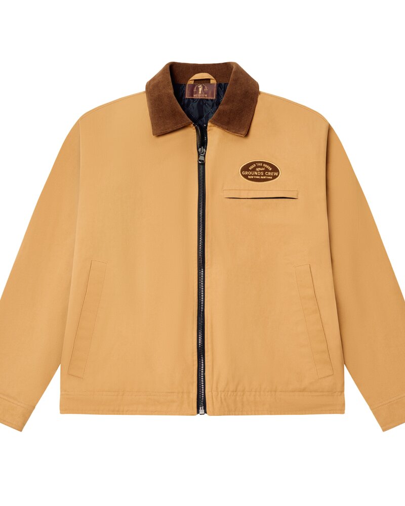 Read The Green Grounds Crew Jacket — Tan &middot; view 1 of 4