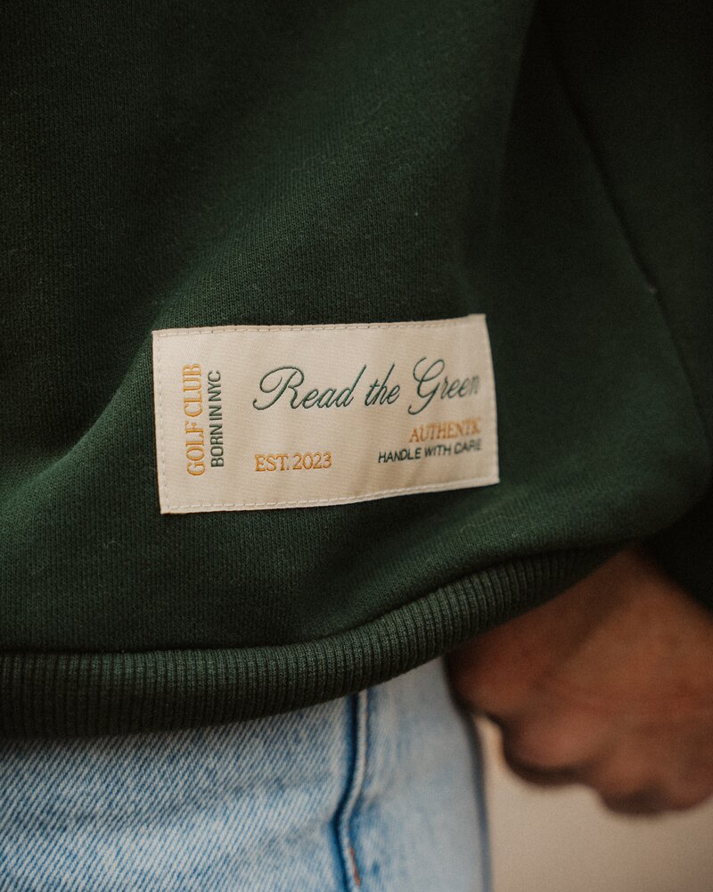 Read The Green Varsity Crewneck — Green &middot; view 4 of 4